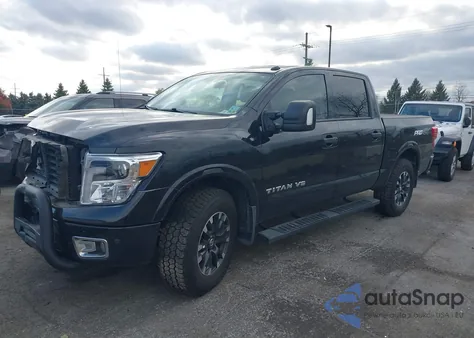 2019 Nissan Titan Pro-4X from USA, damaged, VIN 1N6AA1E52KN531344